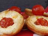 Mini quiches apéritives aux tomates cerise
