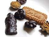 Petits chocolats de Noël aux biscuits Speculoos (express)