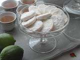 Biscuits fondants au citron vert de