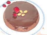 Brownie glacé aux amandes - 1001 délices de Houria