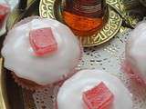 Cupcakes aux Loukoums et Rose