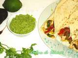 Fajitas de poulet & recette du guacamole