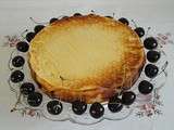 Gâteau aux petits-suisses et aux cerises