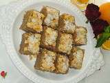 Kark el laemoon jose el hind - Gâteau à la noix de coco et à l'orange