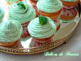 Mojito cupcakes sans alcool - 1001 délices de Houria