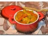“Je, tu, il, elle, nous cuisinons les plats en cocotte” : Cocotte de poulet aux légumes façon tajine