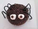 En attendant Halloween: Daddy longlegs cupcakes