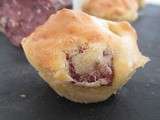 Muffins calédoniens: muffins au saucisson de cerf