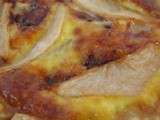 Tartelettes poires, roquefort et miel
