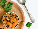 Kémia : salade de carottes cuites (zroudia mchermla)