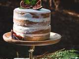 Naked Cake vegan aux figues