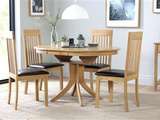 Oak Dinner Table And Chairs