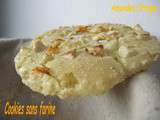 Cookies sans farine orange amandes