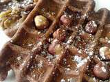 Gaufres brownies pour le gouter du dimanche