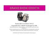 Grand show cook'in a toulouse