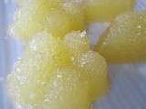 Pates de fruits agar-agar ananas