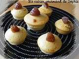Muffins vanillés aux marrons (crème de marron, marrons glacés)