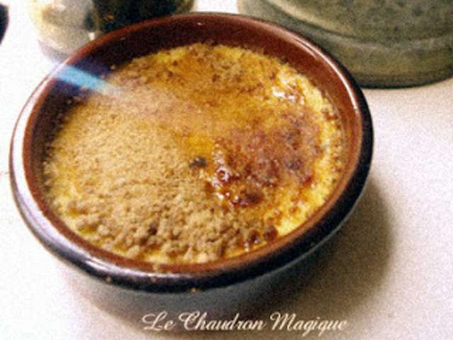 Recettes de Crème brûlée de Le Chaudron Magique