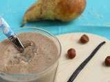 Douce délectation à la poire fondante & à la noisette gourmande