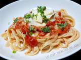 One pot pasta linguine aux tomates et basilic