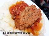 Pain de viande moelleux aux épinards, riz et tomates (mijoteuse)