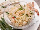 Salade de riz aux crevettes