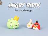 Angry Birds : le modelage en pâte à sucre