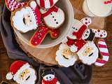 Biscuits décorés de Noël