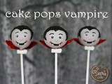Cake pops vampire
