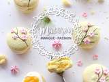 Macarons mangue passion