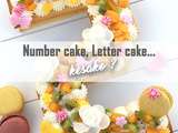 Number Cake et le Letter Cake, kesako