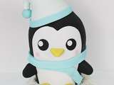 Tuto cake design : Pingu le pingouin