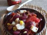 Salade de Haricots Rouges & Tomates