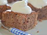 Gâteau à la farine de châtaignes (de Me Battesti) et sa crème chantilly au lait de coco