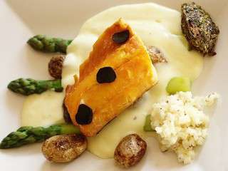 Haddock et pommes de terre de l’île de Ré au tartare d’algues