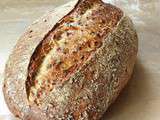 Pain aux grains et céréales au levain