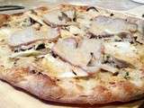Pizza blanche d’automne aux panais et thon fumé