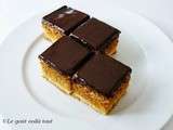 Carrés aux amandes et au chocolat