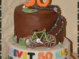 Gâteau 3D vélo en pâte à sucre (The Bike Cake !)