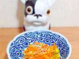 Shiri-shiri de carottes にんじん しりしり