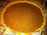 Happy Thanksgiving : la traditionnelle  pumpkin pie  ou tarte à la citrouille sucrée