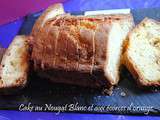 Cake au Nougat Blanc & Ecorces d'Orange