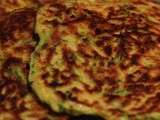 Blinis aux courgettes