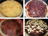 Gâteau de Savoie poires - chocolat