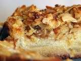 Moelleux pommes-poires et son croquant amandes-noix