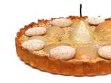 Tarte Bourdaloue, ou tarte amandine aux poires, de Lenôtre