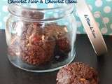 Cookies au Beurre de Cacahuète - Chocolat Blanc & Chocolat Noir