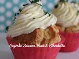 Cupcake Saumon Fumé & Ciboulette