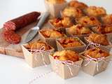 Muffins Chorizo & Poivron Piquillos