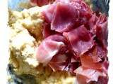 Muffin jambon Serrano, parmesan et cumin